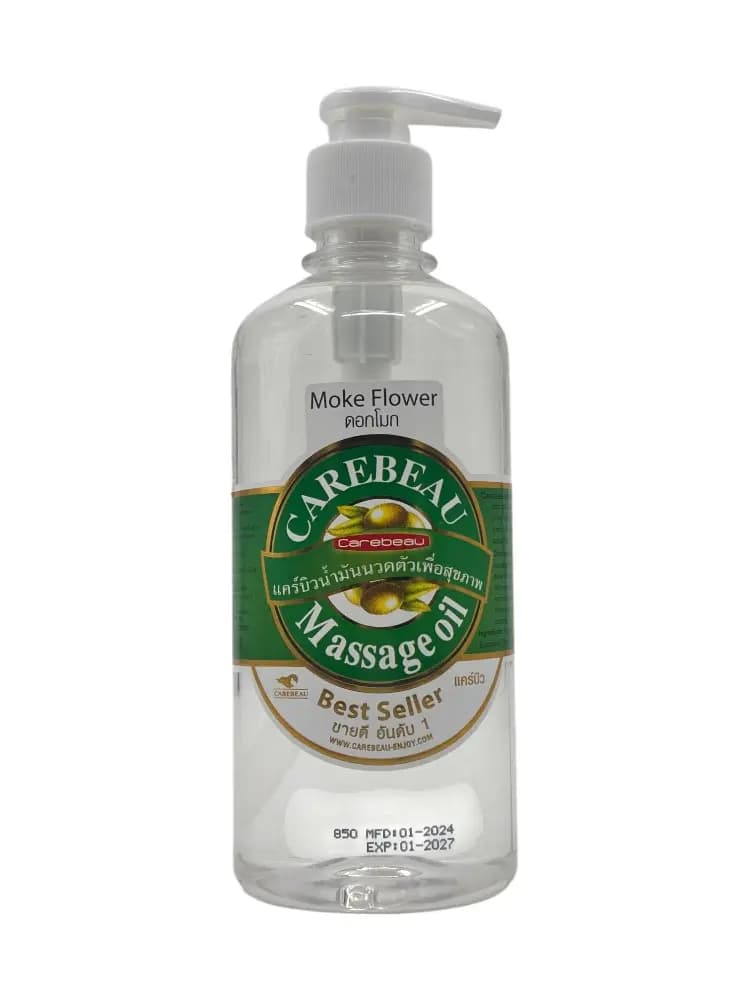 Carebeau massageolie 450 ml Moke Flower